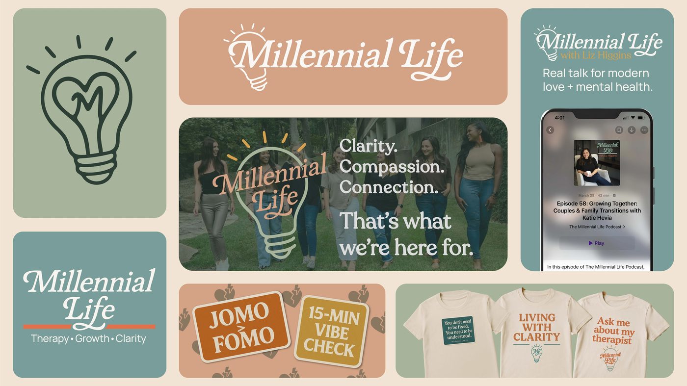 Millennial Life Brand Moodboard
